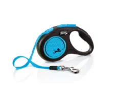Flexi Small Neon Retractable Leash Tape, Holds upto 15 kg, 16 ft at ithinkpets.com (1)