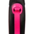 Flexi Small Neon Retractable Leash Tape, Holds upto 15 kg,16 ft