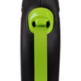 Flexi Small Neon Retractable Leash Tape, Holds upto 15 kg,16 ft