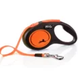 Flexi Small Neon Retractable Leash Tape, Holds upto 15 kg,16 ft