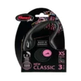 Flexi XS Neon Retractable Leash Tape, Holds upto 12 kg, 10 ft