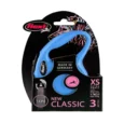 Flexi XS Neon Retractable Leash Tape, Holds upto 12 kg, 10 ft