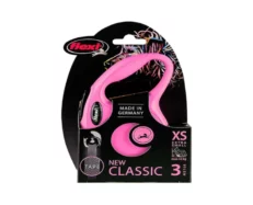 Flexi XS Neon Retractable Leash Tape, Holds upto 12 kg, 10 ft at ithinkpets.com (2)
