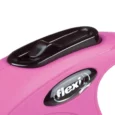 Flexi XS Neon Retractable Leash Tape, Holds upto 12 kg, 10 ft