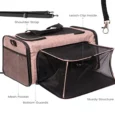 Fofos Expandable Foldable Carrier Pink