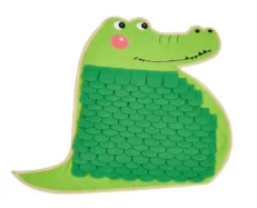 Fofos Snuffle Mat Crocodile Puppies and Dog Toy at ithinkpets.com (1)