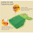 Fofos Snuffle Mat Crocodile Puppies and Dog Toy