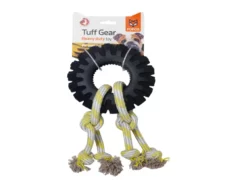 Fofos Tyre Large Rope Dog Toy Large Breed Puppy And Dog at ithinkpets.com (1)