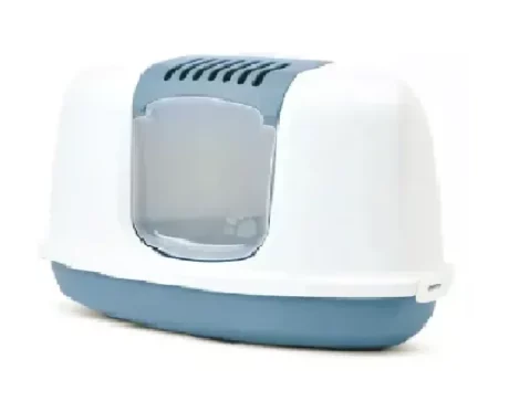Savic Nestor Corner Cat Toilet White