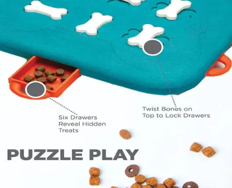 Outward Hound (Nina Ottosson) Dog Casino Unlock Pull And Treat - Interactive Dog Toy Level 3 at ithinkpets.com (2)