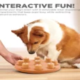 Outward Hound (Nina Ottosson) Dog Smart Composite Interactive Treat Puzzle Dog Toy, Orange