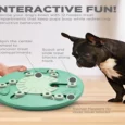 Outward Hound (Nina Ottosson) Dog Worker Interactive Treat Puzzle Dog Toy, Green