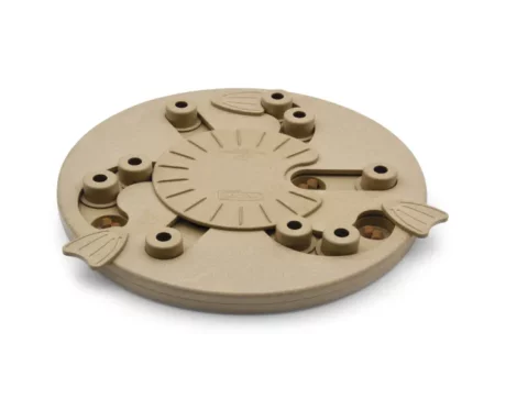 Outward Hound (Nina Ottosson) Dog Worker Interactive Treat Puzzle Dog Toy, Tan at ithinkpets.com (1)