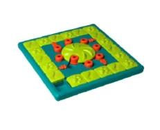 Outward Hound (Nina Ottosson) MultiPuzzle Interactive Dog Treat Puzzle Toy, Blue at ithinkpets.com (1)