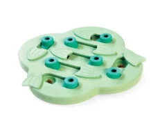 Outward Hound (Nina Ottosson) Puppy Hide N Slide Interactive Treat Puzzle Dog Toy, Green at ithinkpets.com (1)