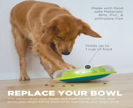 Outward Hound (Nina Ottosson) Wobble Bowl Interactive Treat Puzzle Dog Toy at ithinkpets.com (2)