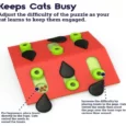 Petstages Melon Madness Puzzle And Play Cat Game