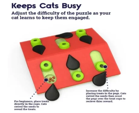 Petstages Melon Madness Puzzle And Play Cat Game at ithinkpets.com (2)