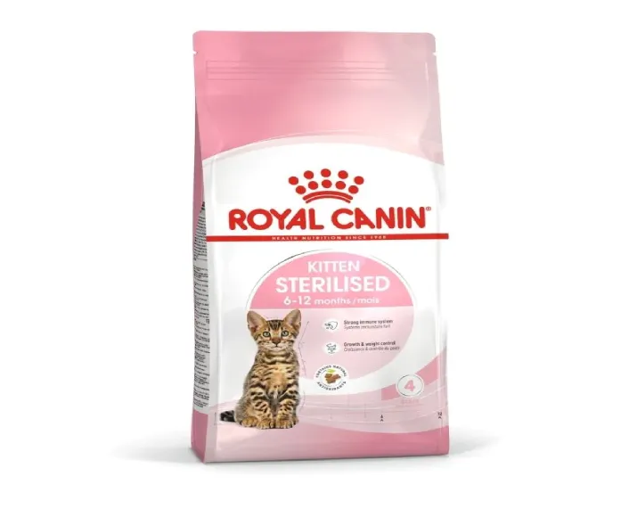 Royal Canin Sterilised Care Kitten Dry Cat Food, 1.2 Kg at ithinkpets.com (1)