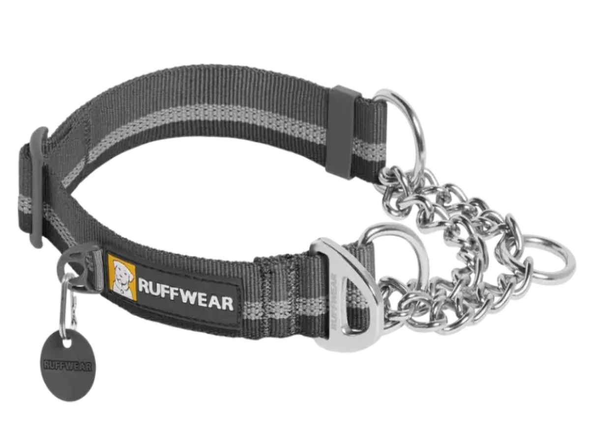 Buy Ruffwear Chain Reaction Martingale Granite Gray Dog Collar