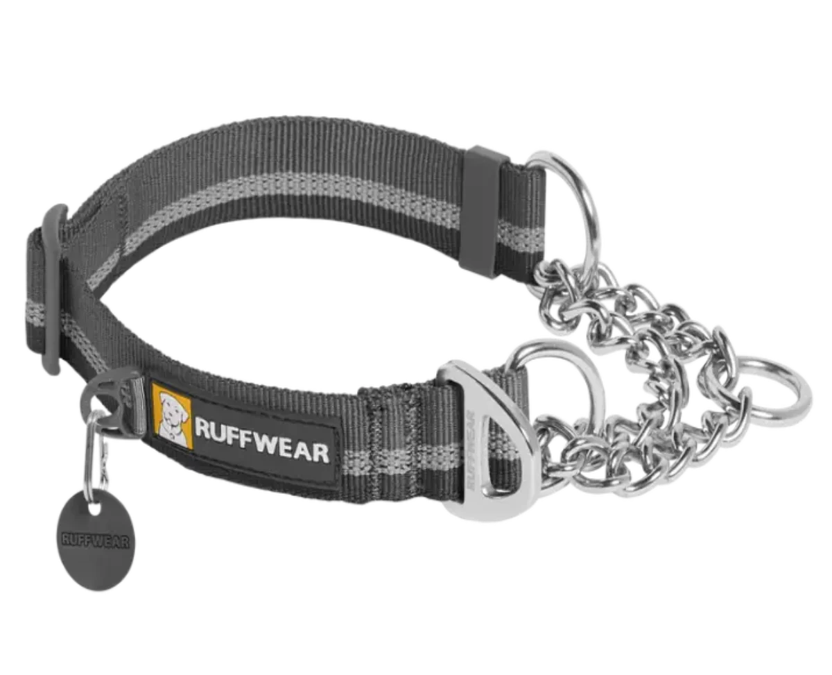 Buy Ruffwear Chain Reaction Martingale Granite Gray Dog Collar