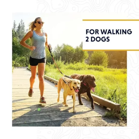Ruffwear Double Track Dog Leash Coupler at ithinkpets.com