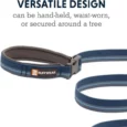 Ruffwear Flat Out Blue Horizon Dog Leash (Waist-worn, Hand-held Dog Leash)