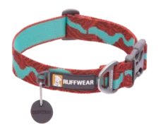 Ruffwear Flat Out Collar Colorado River at ithinkpets.com