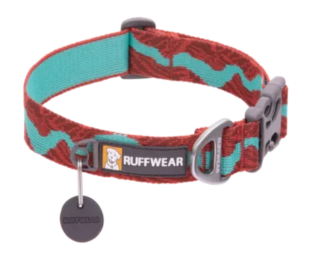 Ruffwear Flat Out Collar Colorado River at ithinkpets.com