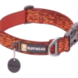 Ruffwear Flat Out Collar Ember Distortion, Dog Collar