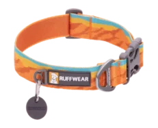 Ruffwear Flat Out Collar Fall Mountains at ithinkpets.com