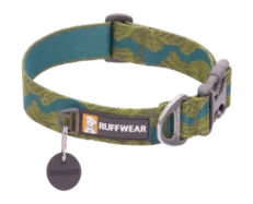 Ruffwear Flat Out Collar New River at ithinkpets.com