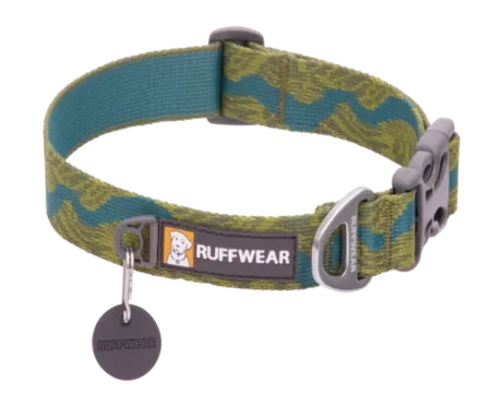 Ruffwear Flat Out Collar New River at ithinkpets.com