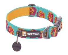 Ruffwear Flat Out Collar Spring Burst at ithinkpets.com