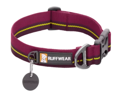 Ruffwear Flat Out Collar Wildflower Horizon at ithinkpets.com