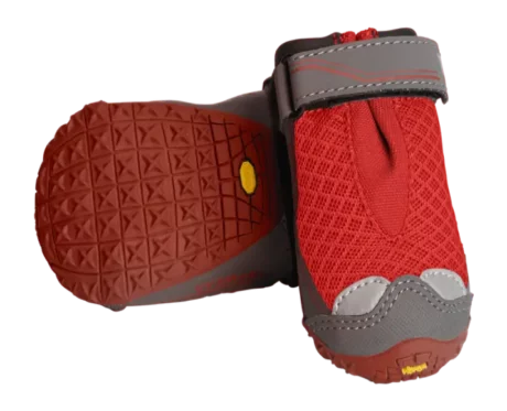 Ruffwear Grip Trex Boots Red Sumac at ithinkpets.com