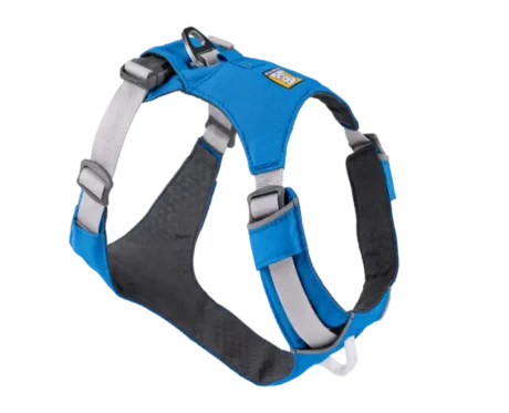 Ruffwear Hi & Light Harness Blue Dusk at ithinkpets.com