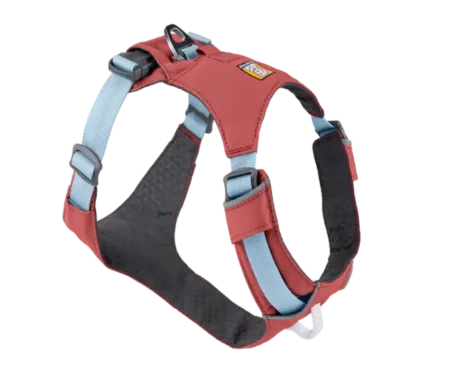 Ruffwear Hi & Light Harness Salmon Pink at ithinkpets.com