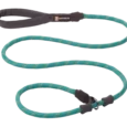 Ruffwear Just A Cinch Aurora Teal Dog Leash & Collar with Reflective Rope