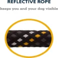 Ruffwear Just A Cinch Obsidian Black Dog Leash & Collar with Reflective Rope