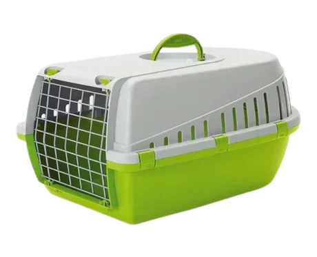 Savic Trotter 1 Pet Carrier Lemon Green at ithinkpets.com (1)