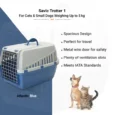 Savic Trotter Dog And Cat Carrier Atlantic Blue