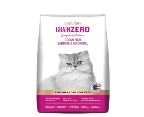 Signature Grain Zero Persian And Long Coat Dry Cat Food at ithinkpets.com (1)
