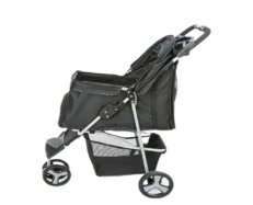 Trixie Black Pet Buggy, Hold Upto 4.6 kg at ithinkpets.com (1)