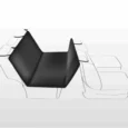 Trixie Car Seat Cover,1.45 x 1.60 m, Black