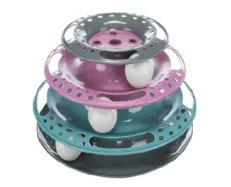 Trixie Cat Circle Tower Catch the Balls, Interactive Cat Toy at ithinkpets.com (1)