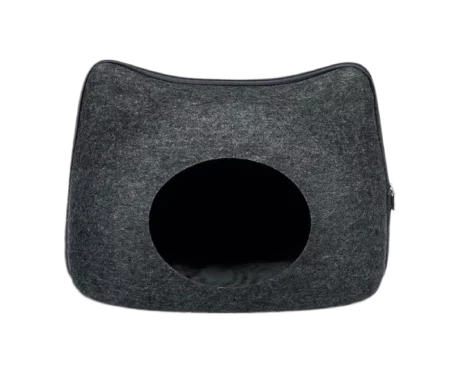 Trixie Cat Cuddly Cave Cat Bed Anthracite at ithinkpets.com (1)