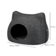 Trixie Cat Cuddly Cave Cat Bed Anthracite