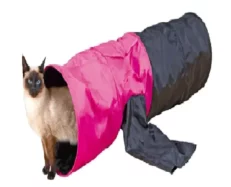 Trixie Cat Playing Tunnel Toy (Assorted Colours) at ithinkpets.com (1)