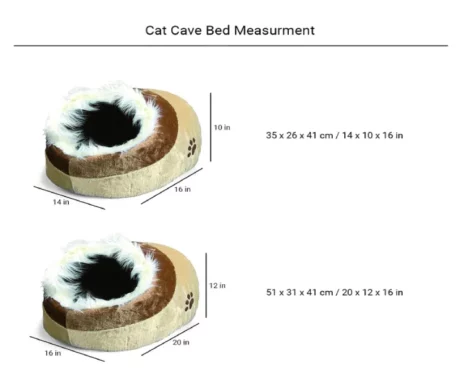 Trixie Minou Cuddly Cave Puppy And Cat Bed at ithinkpets.com (2)